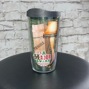 A CHRISTMAS STORY LEG LAMP TERVIS W/ lid